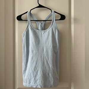 Lululemon eb to the street tank - baby sky blue